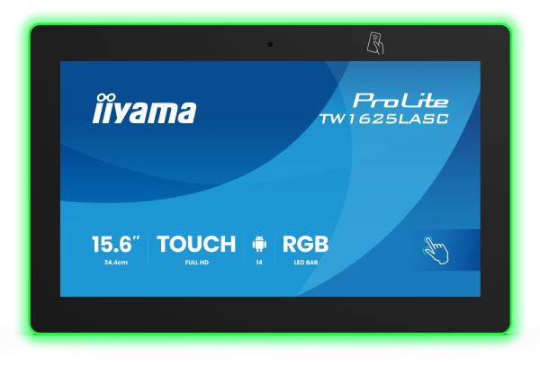 16" iiyama TW1625LASC-B3PNR: IPS, FHD, Android, NFC, PO 