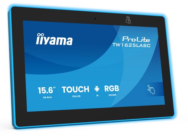 16" iiyama TW1625LASC-B3PNR: IPS, FHD, Android, NFC, PO 
