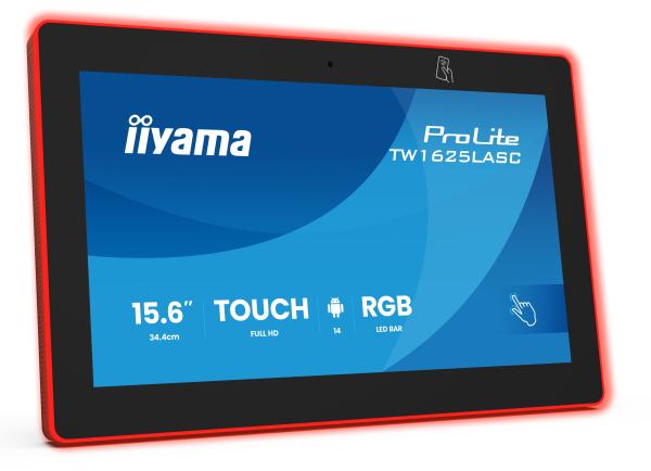 16" iiyama TW1625LASC-B3PNR: IPS, FHD, Android, NFC, PO 