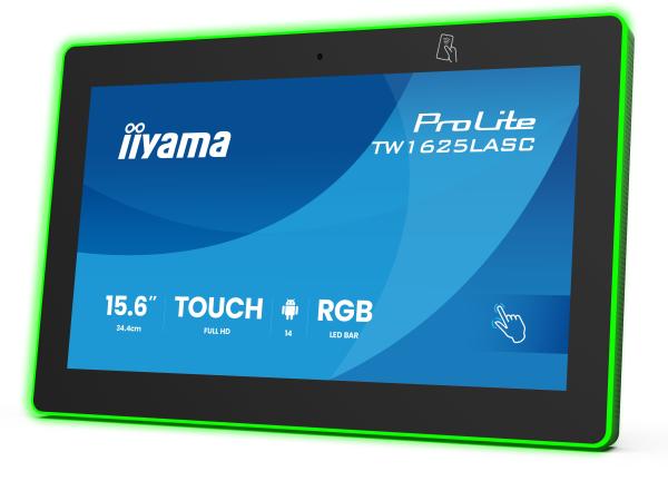 16" iiyama TW1625LASC-B3PNR: IPS, FHD, Android, NFC, PO 