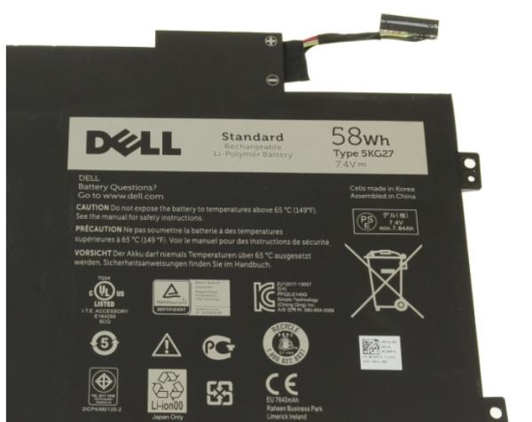 Dell Batéria 4-cell 58W/ HR LI-ION Inspiron 7437 