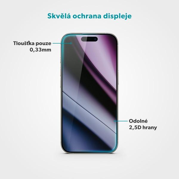 Epico StarterPack iPhone 17 - sklo + kryt 