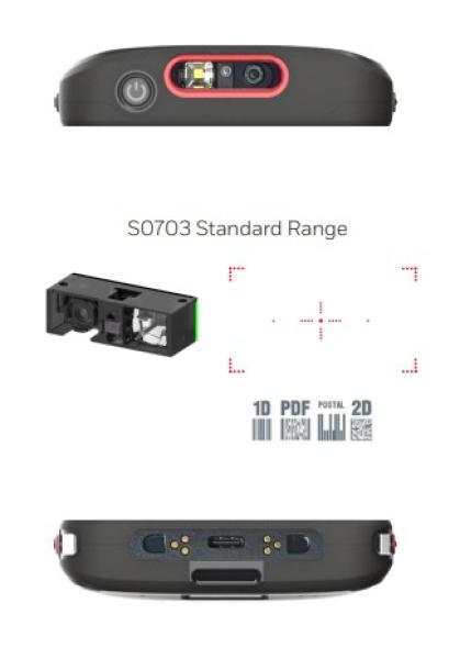 Honeywell CT70: WIFI7/ 6E, 8GB/ 128GB, Standard Range Engine-Red Laser, Wireless Battery, GMS 