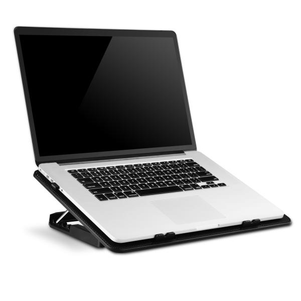 EVOLVEO A101RGB, chladiaca podložka pre notebook do 17", 2x ventilátor, RGB podsvietenie 