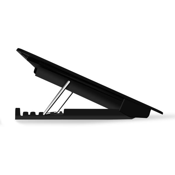 EVOLVEO A101RGB, chladiaca podložka pre notebook do 17", 2x ventilátor, RGB podsvietenie 