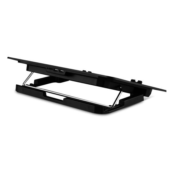 EVOLVEO A101RGB, chladiaca podložka pre notebook do 17", 2x ventilátor, RGB podsvietenie 