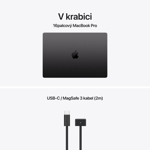 Apple MacBook Pro 16"/ M5 Max/ 16, 2"/ 3456x2234/ 36GB/ 2TB/ M5 Max/ Tahoe/ Space Black/ 1R 