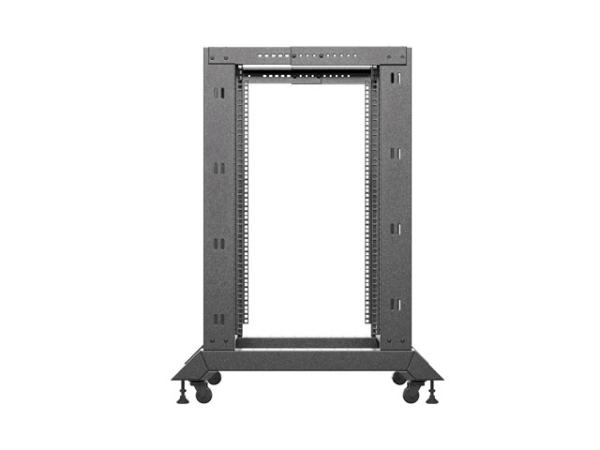 LANBERG OTVORENÝ RACK 18U 600X800 ČIERNY 