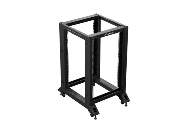 LANBERG OTVORENÝ RACK 18U 600X800 ČIERNY 