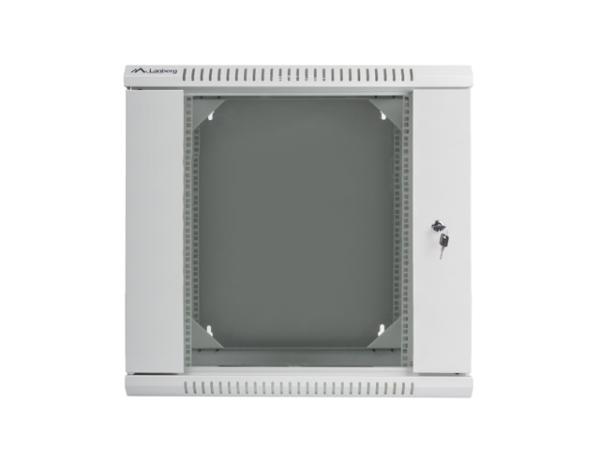 LANBERG RACKOVÁ SKRIŇA 19" DVOJDIELNA NÁSTENNÁ 12U/ 600X600 (FLAT PACK) ŠEDÁ 