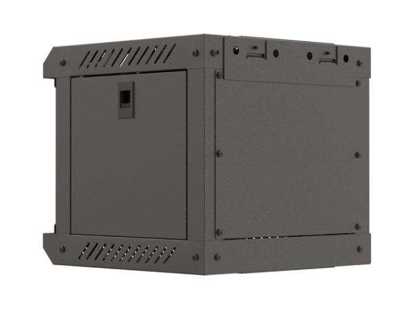 LANBERG RACKOVÁ SKRIŇA 10" NÁSTENNÁ 4U/ 300X300 (FLAT PACK) S PRESKLENÝMI DVERMI ČIERNA 