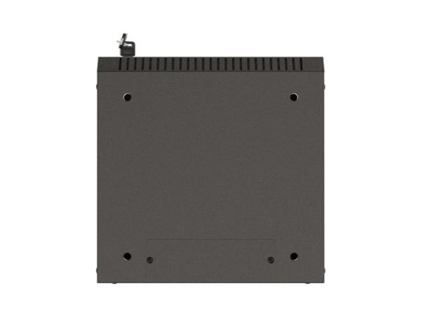 LANBERG RACKOVÁ SKRIŇA 10" NÁSTENNÁ 4U/ 300X300 (FLAT PACK) S PRESKLENÝMI DVERMI ČIERNA 