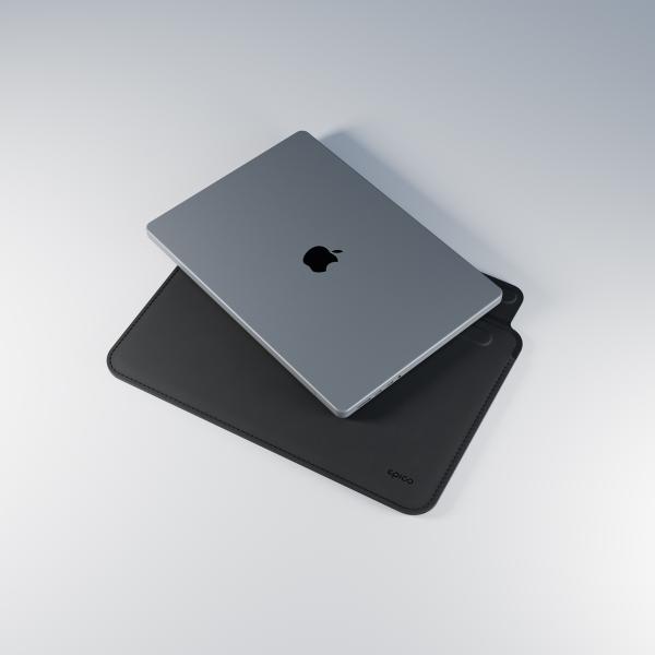 Epico TechGrain Sleeve MacBook Air 15" - čierna 