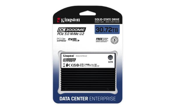 QNAP - Kingston, SSD, DC3000ME, NVMe, 30, 72TB 