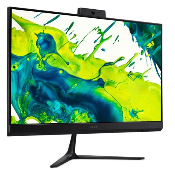 Acer Aspire/ C24-2G_UUBR57430U_65W/ 23, 8"/ FHD/ R5-7430U/ 8GB/ 512GB/ AMD int/ bez OS/ Čierna/ 2R 