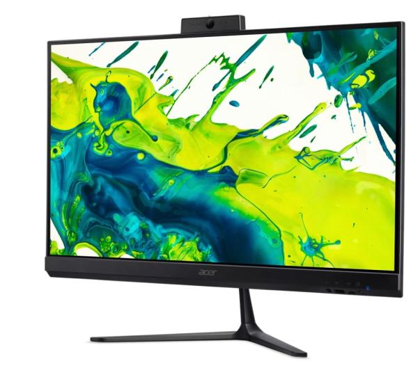 Acer Aspire/ C24-2G_UUBR57430U_65W/ 23, 8"/ FHD/ R5-7430U/ 8GB/ 512GB/ AMD int/ bez OS/ Čierna/ 2R 