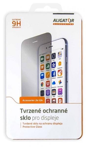 Aligator Ochrana displeja GLASS FULL COVER 3D Apple iPhone X čierna 