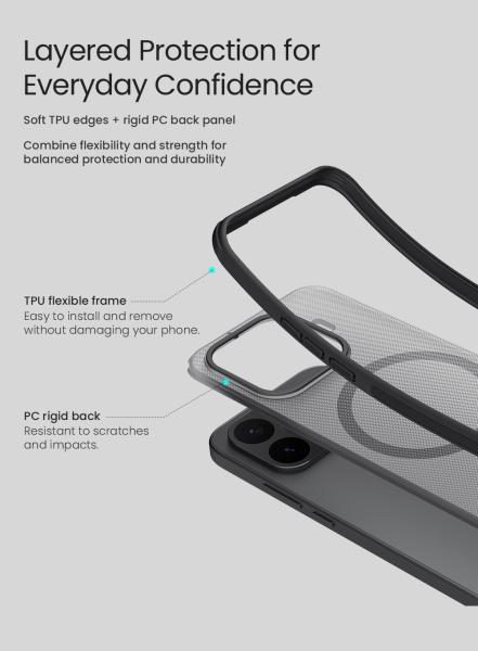 Nillkin Super Frosted PRO Magnetic Zadný Kryt pre Xiaomi 17T Pro Black 