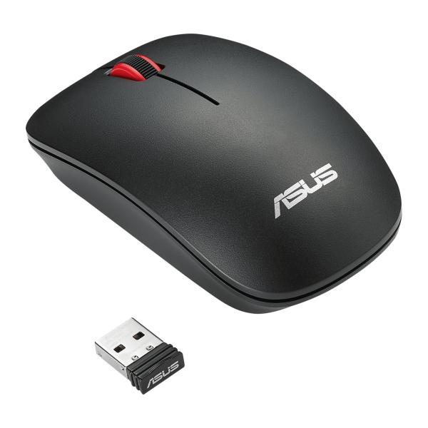 ASUS WT300/ Cestovná/ Optická/ 1 600 DPI/ Bezdrôtové USB/ Čierna 