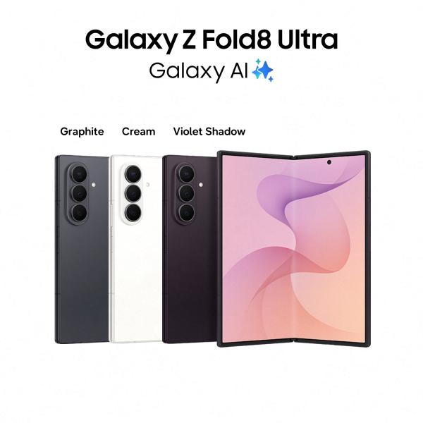 Samsung Galaxy Z Fold 8 Ultra/ 16GB/ 1TB/ Graphite 