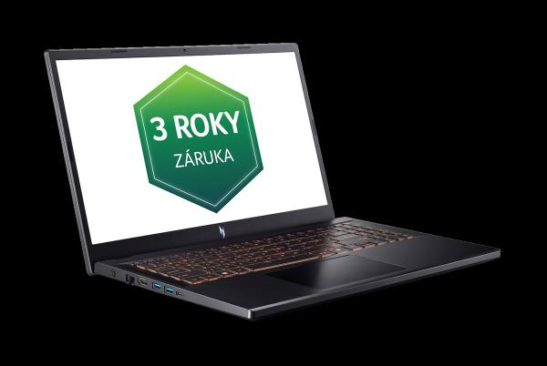 Acer Nitro V 15/ ANV15-52-73XE/ 7-240H/ 15, 6"/ FHD/ 16GB/ 512GB/ RTX 5060/ Linux/ Black/ 2R 