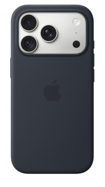 iPhone 18 Pre Silicone Case with MS - Navy Blue 