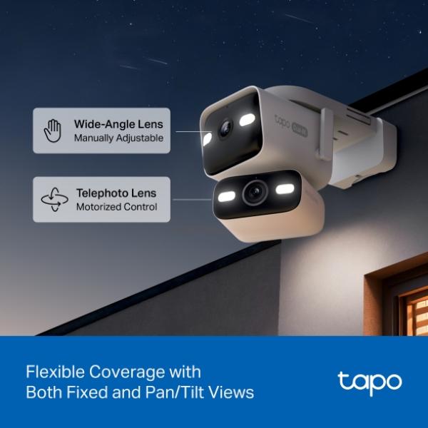 Tapo C575D Outdoo Dual Lens Pán/ Tilt Camera 