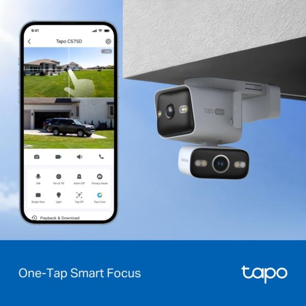 Tapo C575D Outdoo Dual Lens Pán/ Tilt Camera 