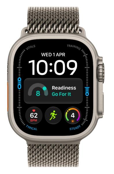 Watch Acc/ 49/ Natural Titan.Milanese Loop - S 