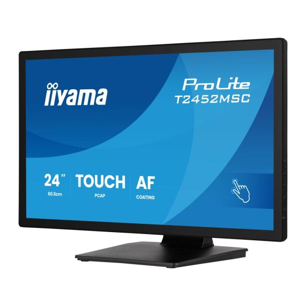 24" LCD iiyama T2452MSC-B2-IPS, FHD, 10P 