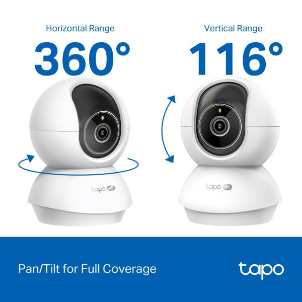 Tapo C250 Pan/ Tilt AI Home Security Wi-Fi Camera 