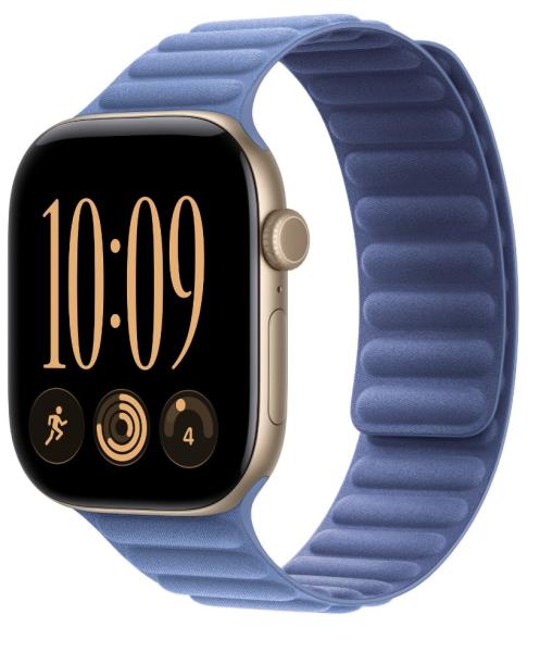 Watch Acc/ 46/ Wildfl.Blue Magnetic Link - S/ M 