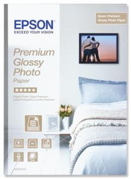 EPSON Premium Glossy Photo Paper A4 15 listov