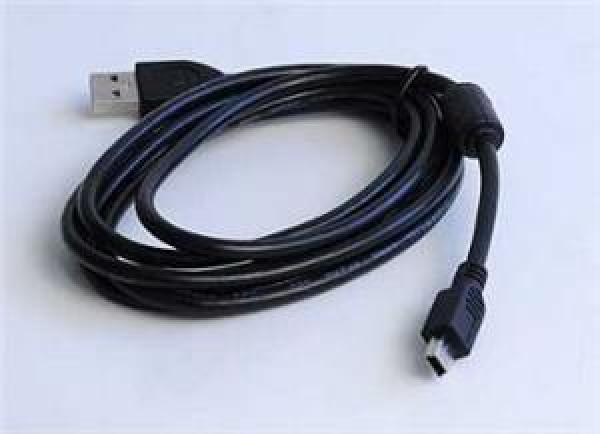 Kábel USB A-MINI 5PM 2.0 1, 8 m HQ s ferrit. jadrom