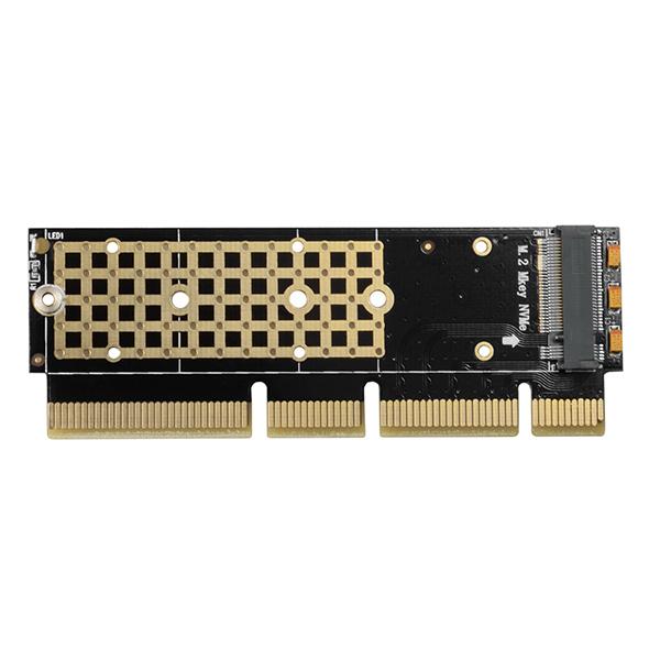 AXAGON PCEM2-1U, PCIe x16/ x8/ x4 - M.2 NVMe M-key slot adaptér, 1U 