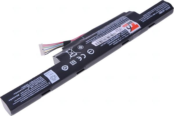 Batéria T6 Power pre Acer Aspire E5-575, E5-774, F5-573, TravelMate P256-G2, 5200mAh, 56Wh, 6cell 