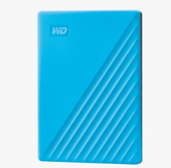 WD My Passport/ 2TB/ HDD/ Externý/ 2.5"/ Modrá/ 3R