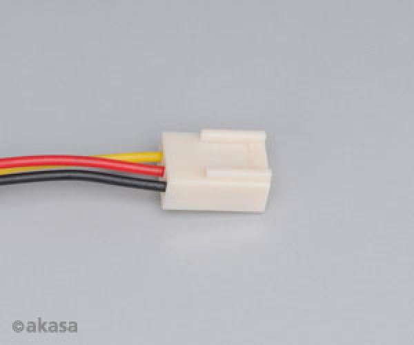 prídavný ventilátor Akasa 80x80x25 black OEM H 