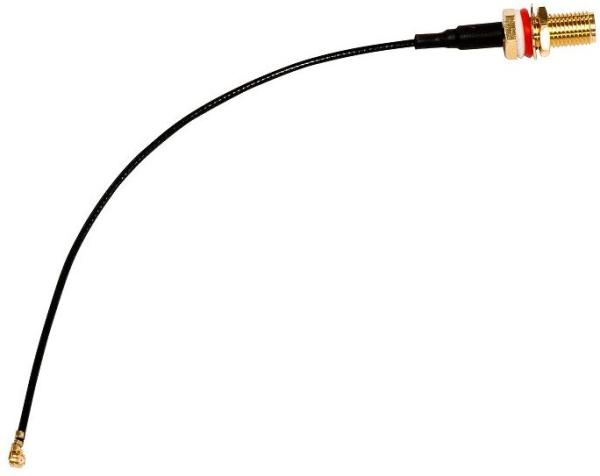 MikroTik Pigtail ACSMAUFL 15cm, U.FL - SMA Female 