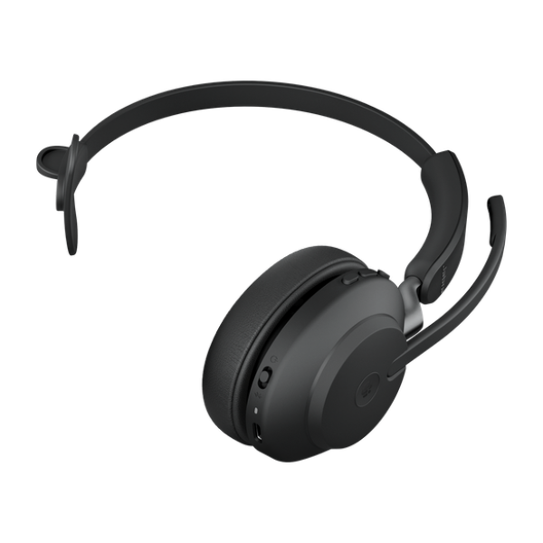 Jabra Evolve2 65/ Mono/ BT/ Bezdrôt/ MS/ Čierna 