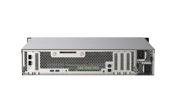 QNAP TS-h2490FU-7232P-256G (EPYC 3, 2 GHz, ZFS, 256 GB ECC RAM, 24 x 2, 5" U.2, 2 x 2, 5 GbE, 4 x 25 GbE) 