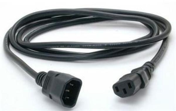 PremiumCord Predlžovací kábel - sieť 230V, IEC 320 C13 - C14, 0.5 m