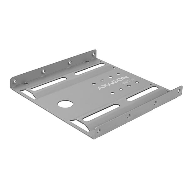 AXAGON RHD-125S, kovový rámček pre 1x 2.5" HDD/ SSD do 3.5" pozície, šedý