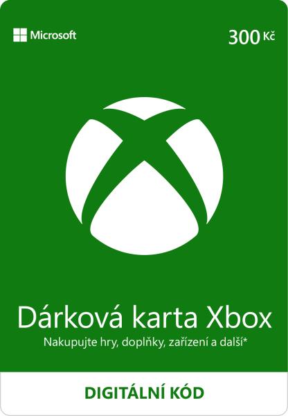 ESD XBOX - Dárková karta Xbox 300 Kč