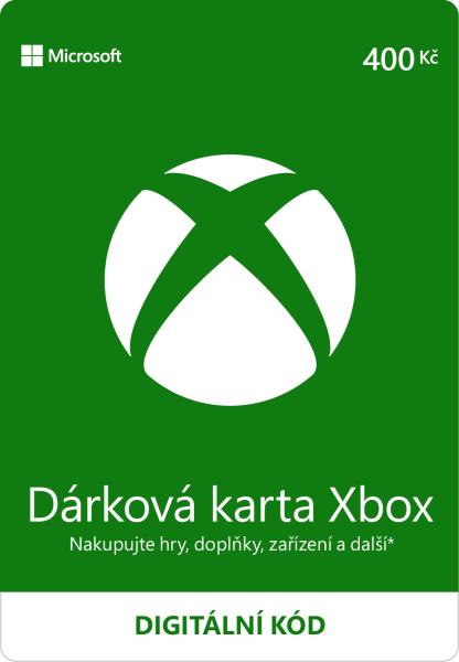 ESD XBOX - Dárková karta Xbox 400 Kč