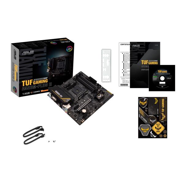 ASUS TUF GAMING A520-PLUS II/ AM4/ mATX 