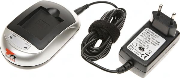 Nabíjačka T6 Power Panasonic DMW-BM7, CGA-S002, CGA-S006, 230V, 12V, 1A 