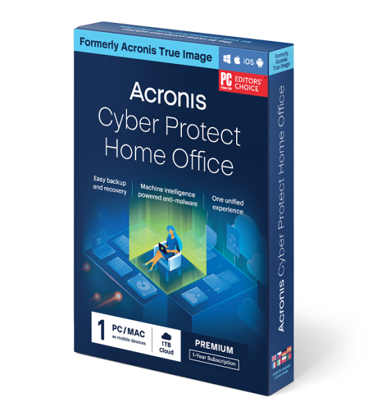 Acronis True Image Advanced Subscription 1 Computer + 500 GB Acronis Cloud Storage - 1 year Sub