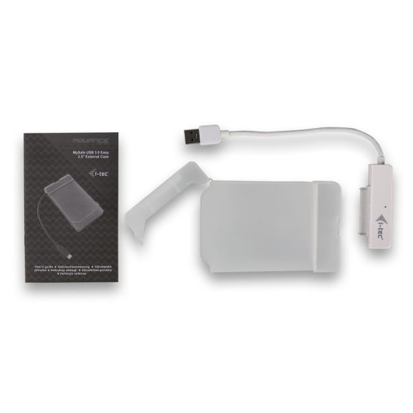 i-tec MYSAFE Easy 2, 5" USB 3.0 White 