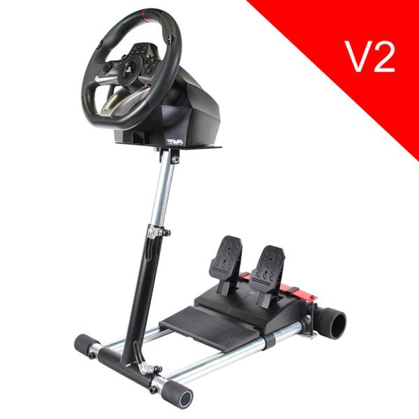 Wheel Stand Pro DELUXE V2, stojan pre volant a pedále pre Hori Overdrive a Apex